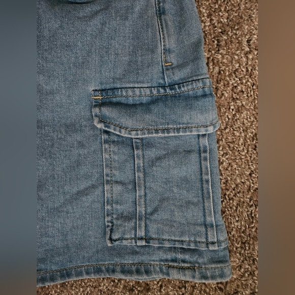 RAILS The Laurel Cargo Blue Wash Denim Mini Skirt | SZ 30 - Picture 6 of 12